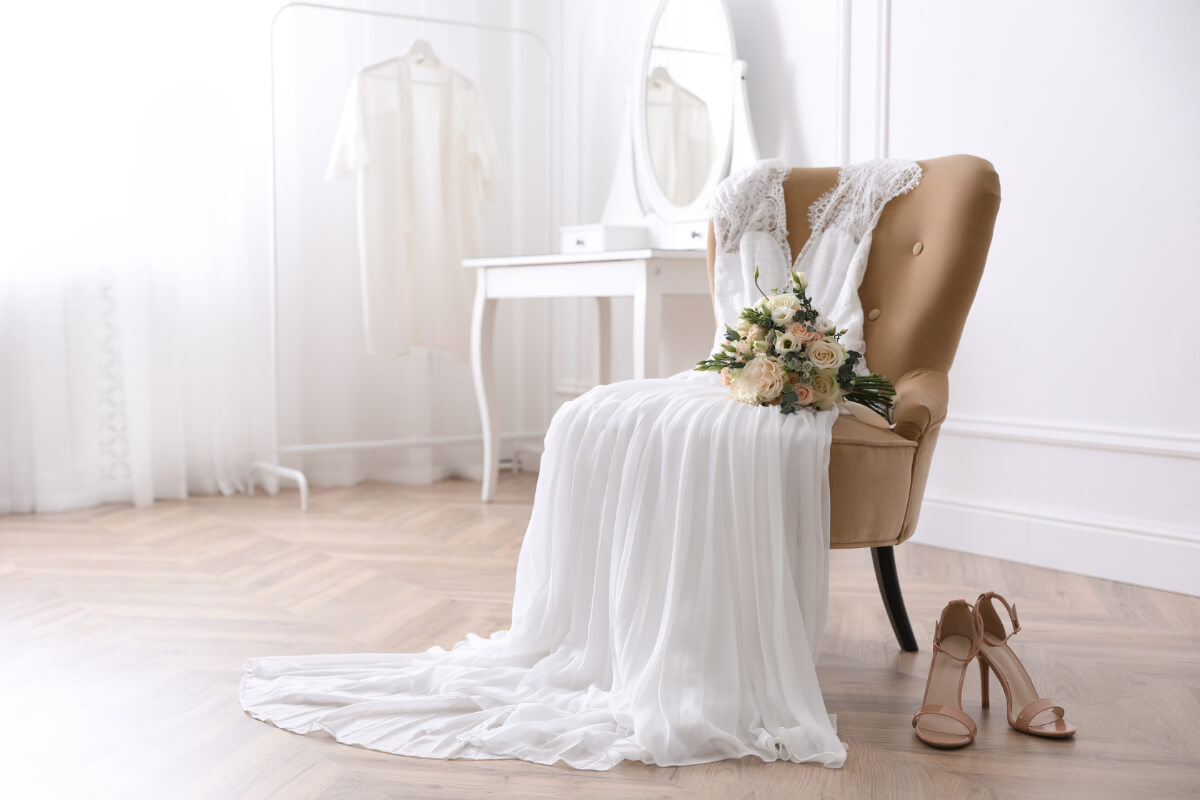 Why It s Safe To Use Dry Cleaning Services For Your Wedding Gown